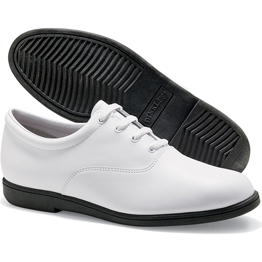 white shoes with black sole